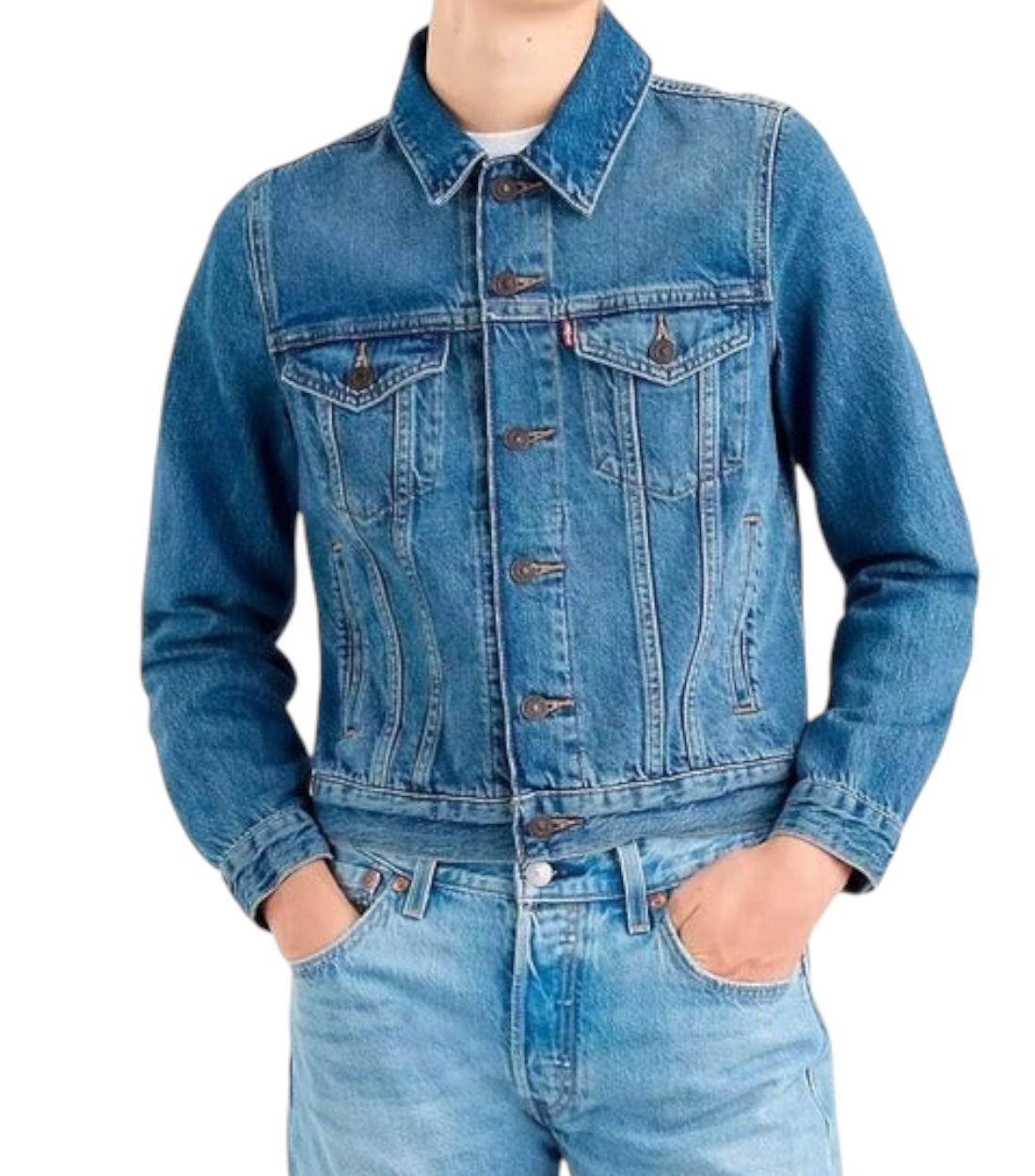 Levi`s Blauw Denim Jack Dames