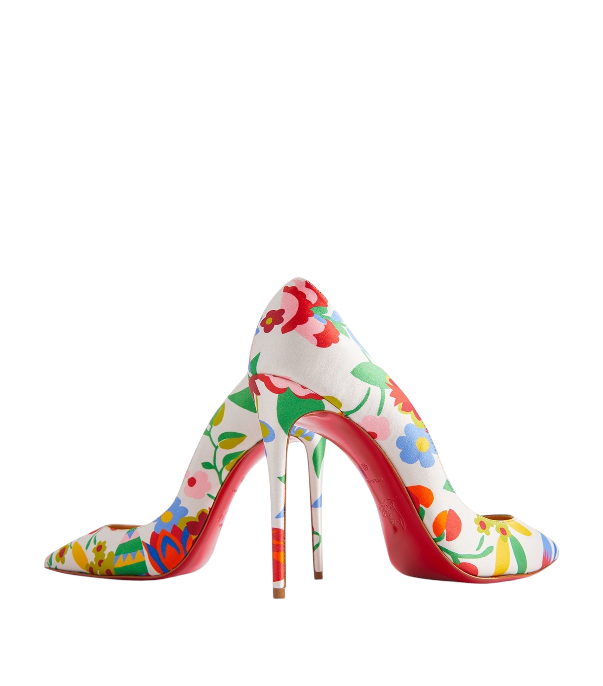 Christian Louboutin Iriza 100MM Satijn Pumps