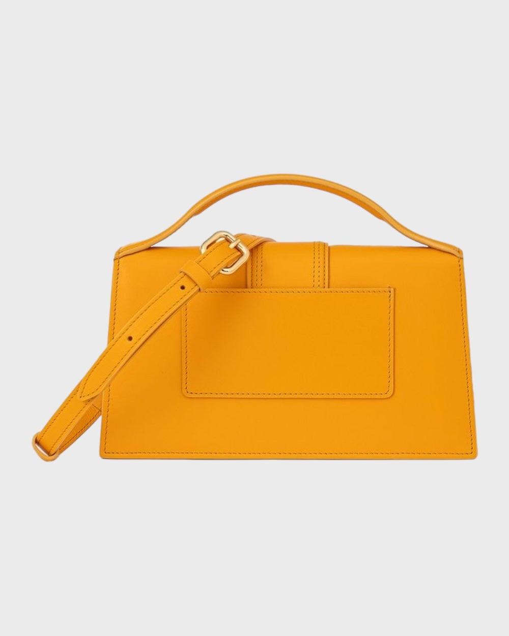 Jacquemus Geel Le Grand Bambino Handtas