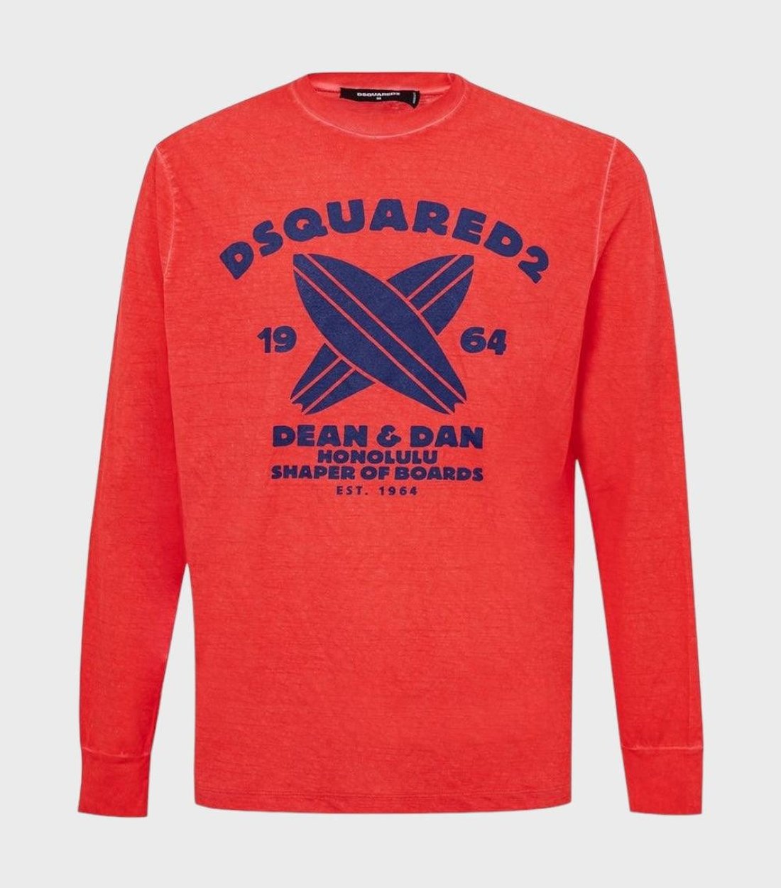 Dsquared2 Rood Long Sleeve Shirt