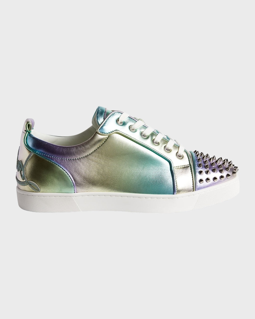 Christian Louboutin | Fun Louis Junior Meerkleurig Sneaker Met Studs