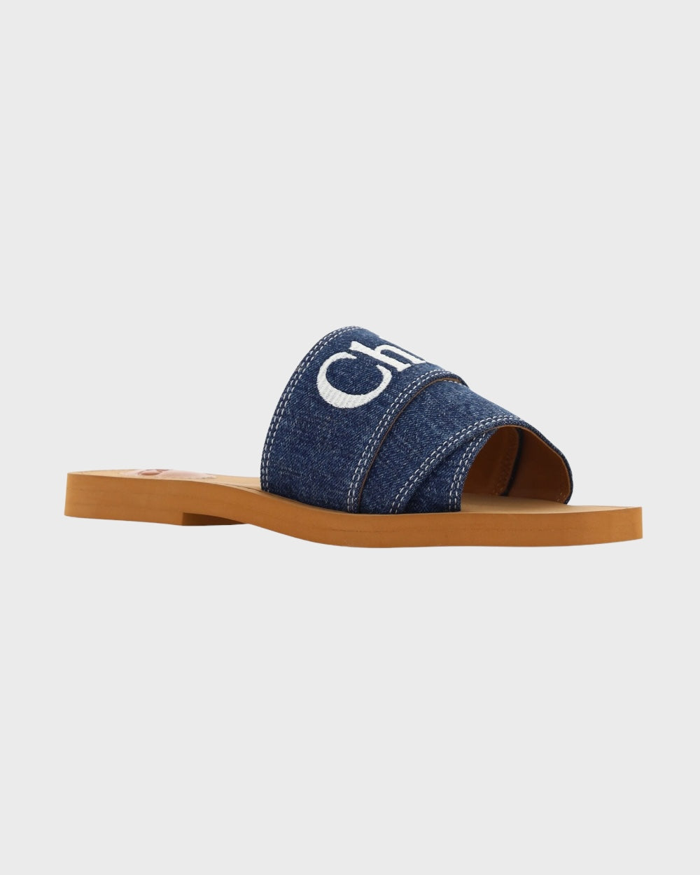 Chloé Denim Blauw Sandalen Dames