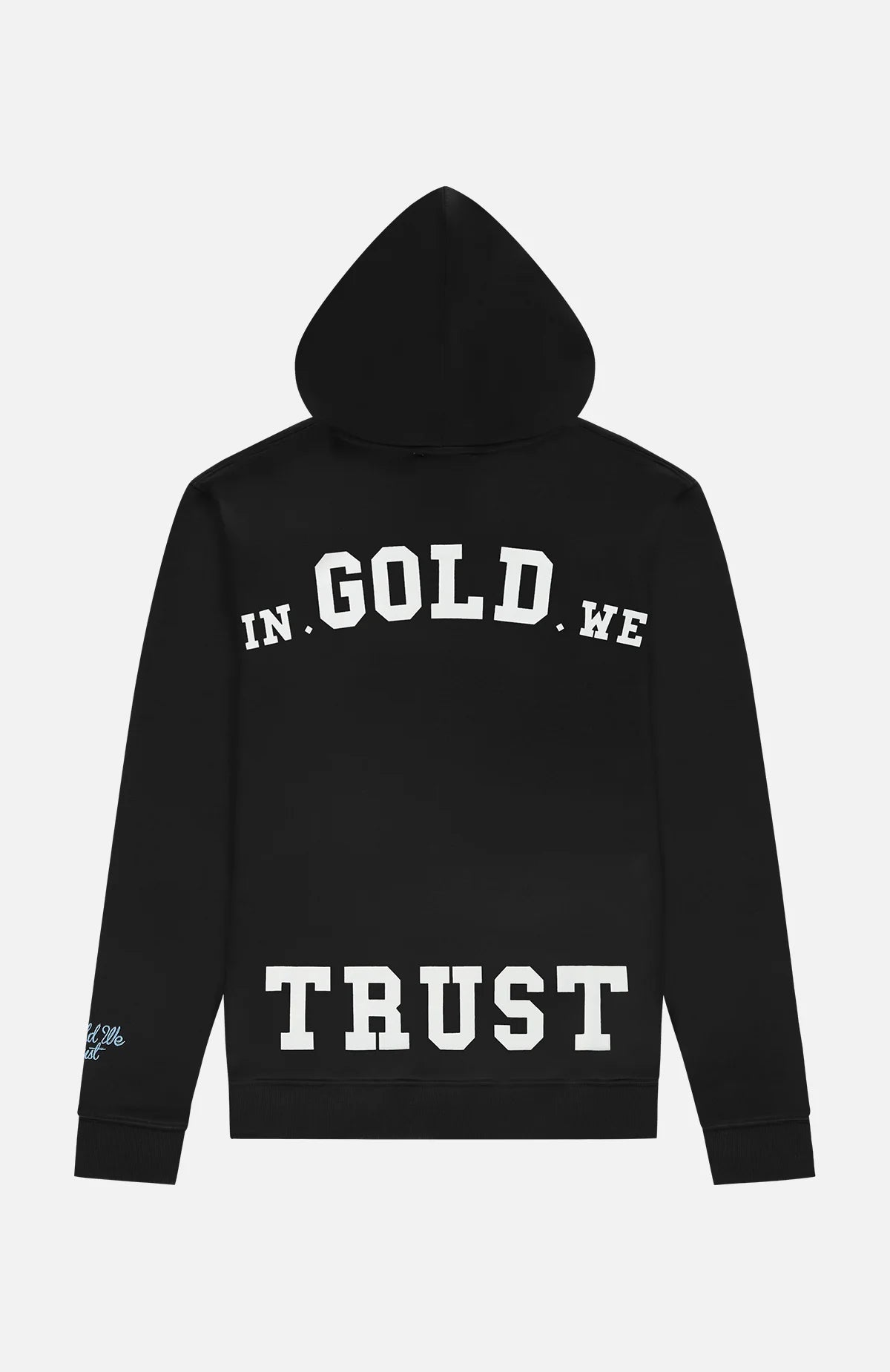 In Gold We Trust The Notorious Hoodie Zwart