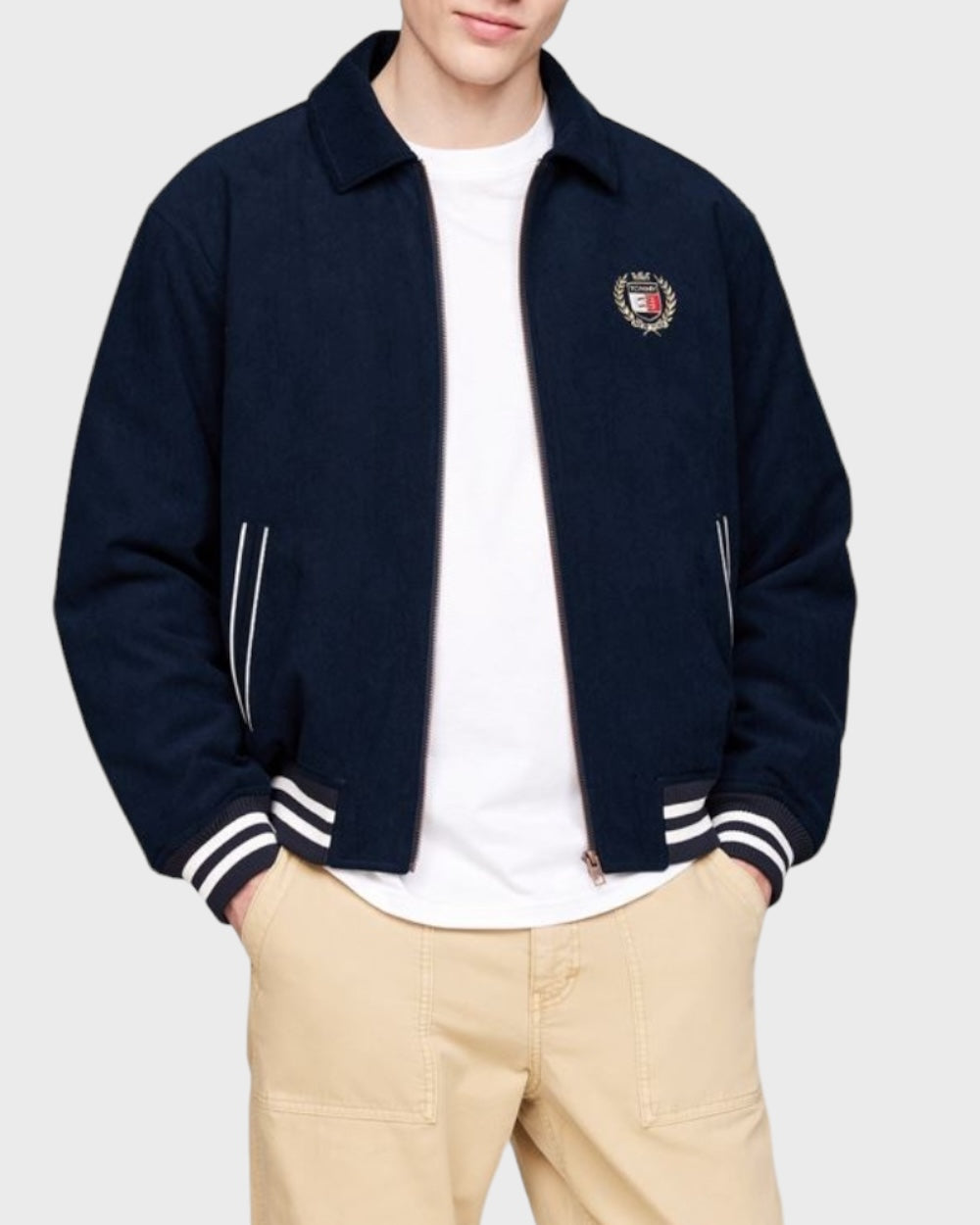 Tommy Hilfiger Blauw Tussenjas Heren