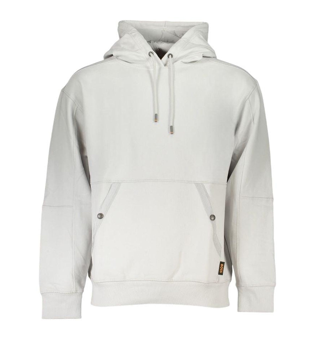 Hugo Boss Grijs Hoodie Met Logo