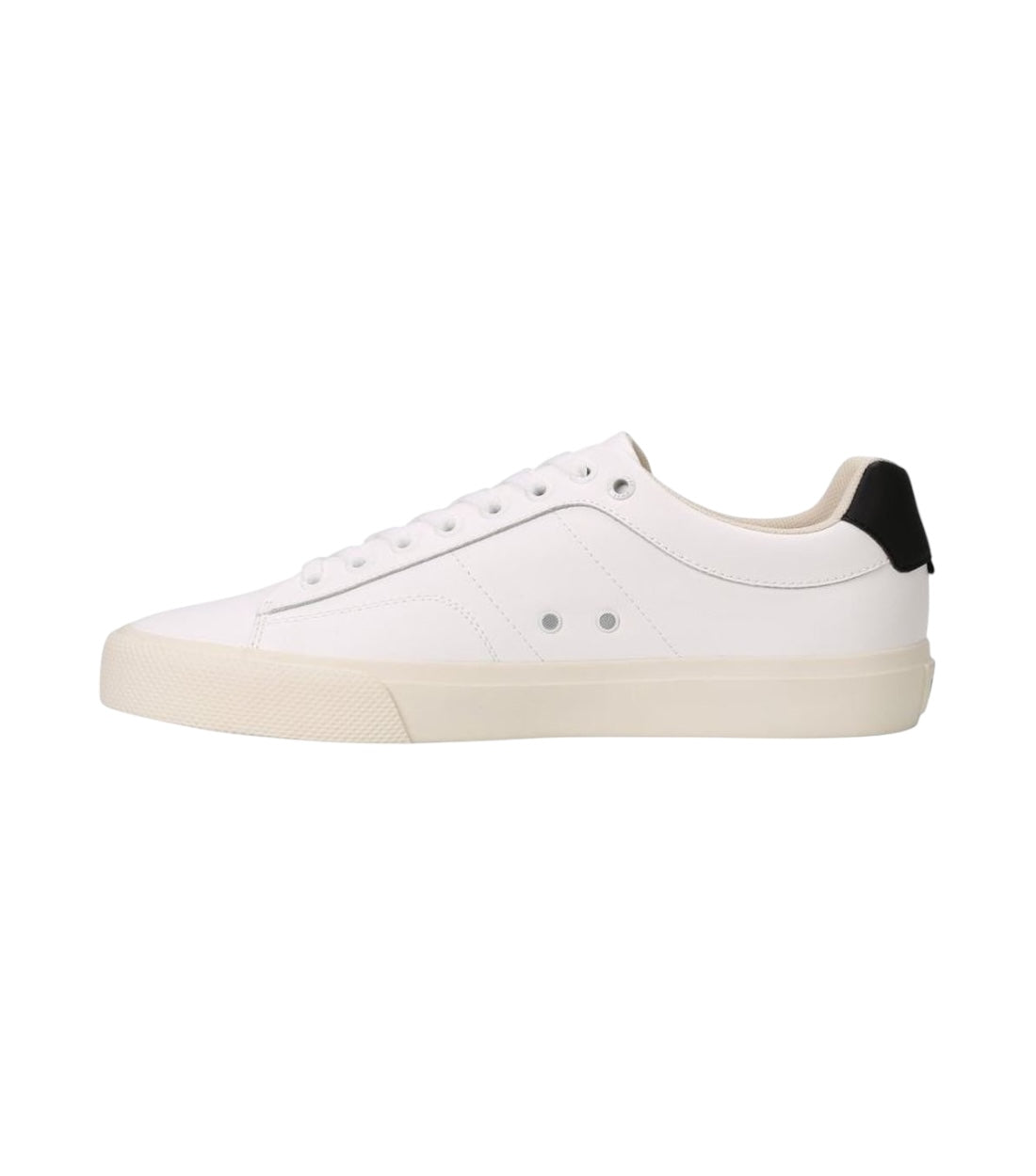 Zapatilla de cuero blanco hugo sneaker