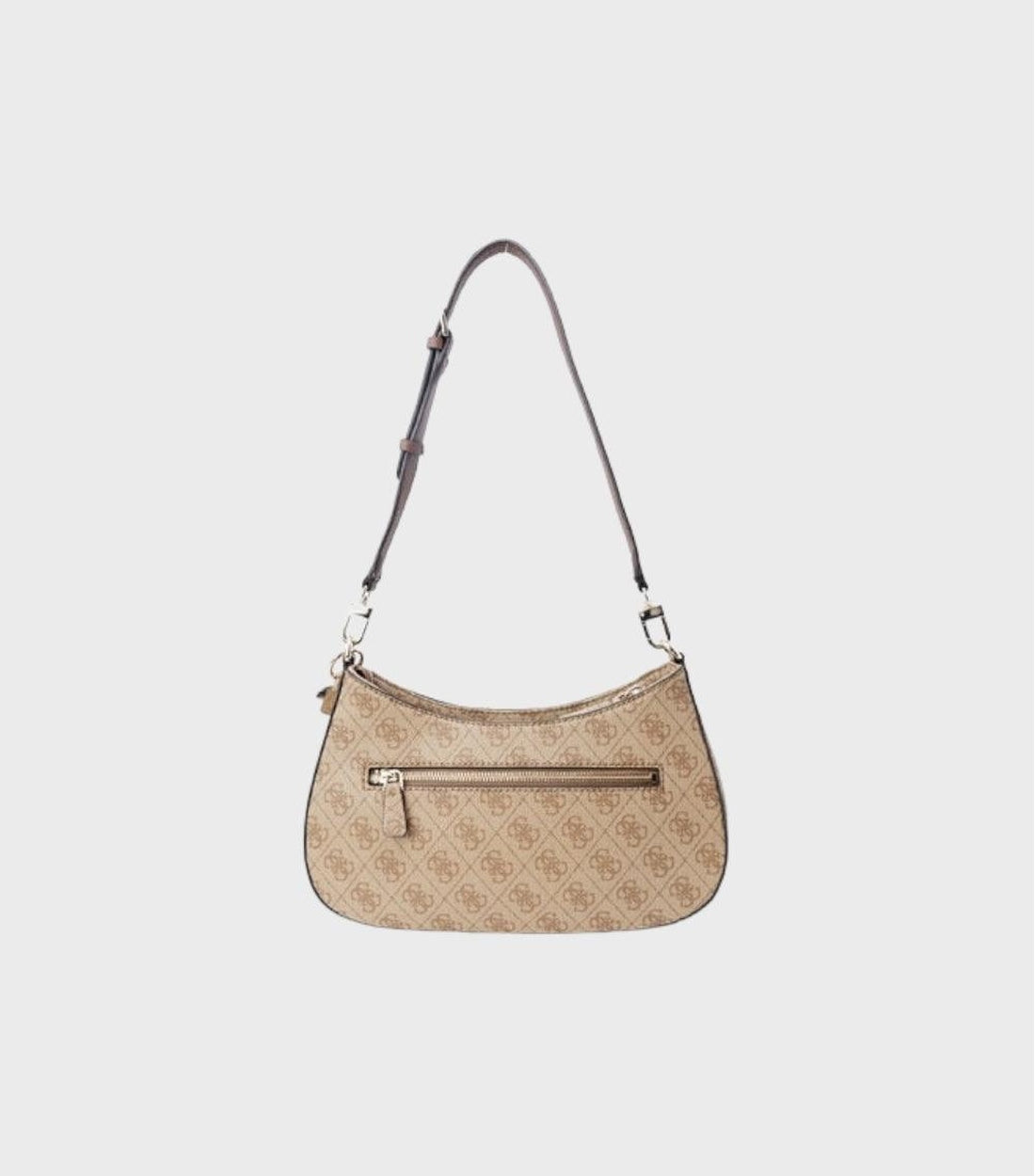 Guess Beige Noelle Met 4g-logo Handtas