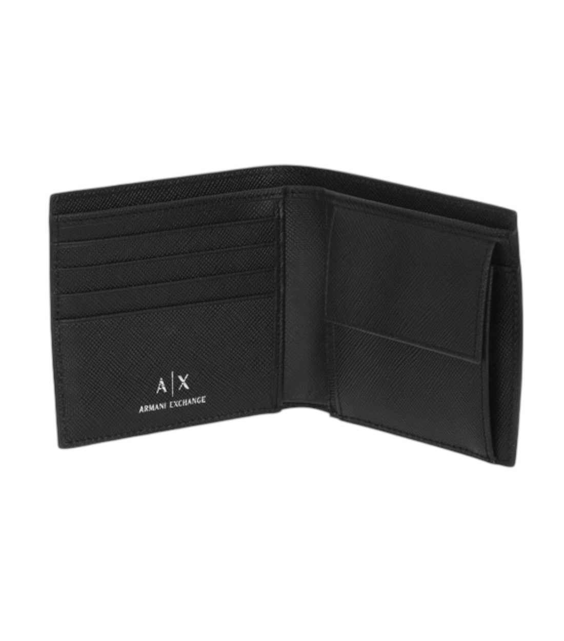 Armani Exchange Zwart Portmonnee Met Logo