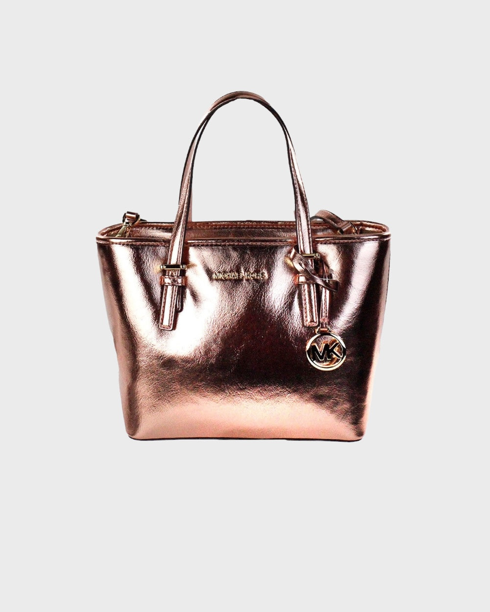 Michael Kors XS Metallic Roze Tas