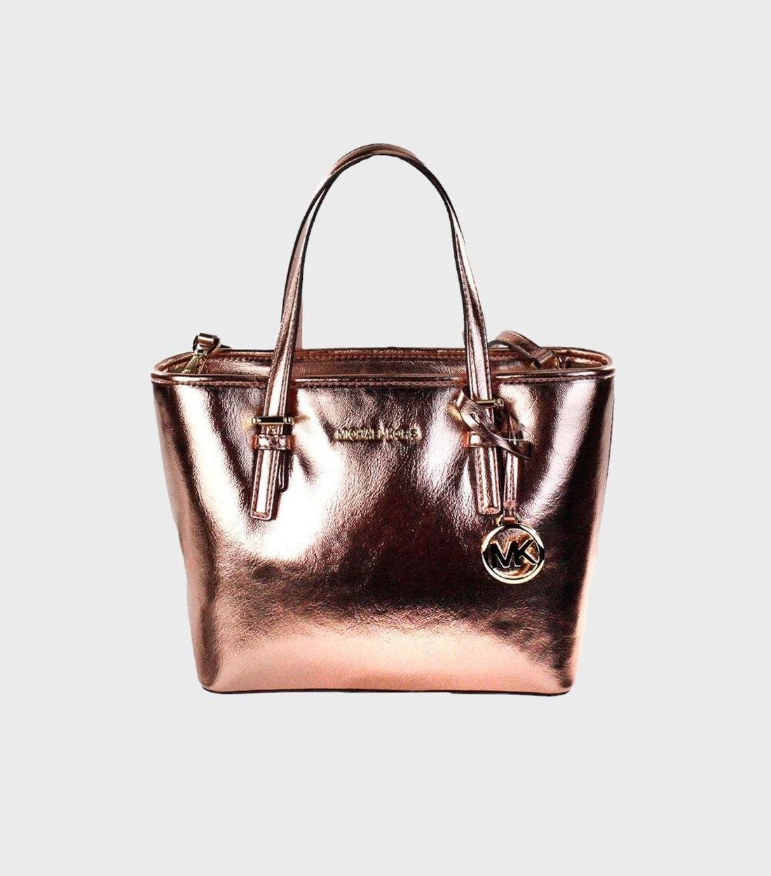 Michael Kors XS Metallic Roze Tas