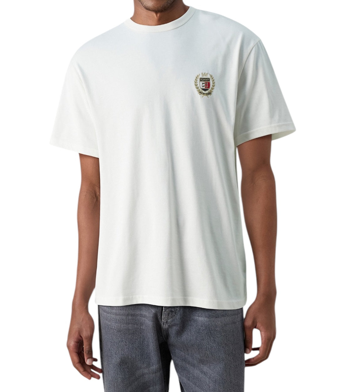 Tommy Hilfiger Wit Crest Flag T-shirt