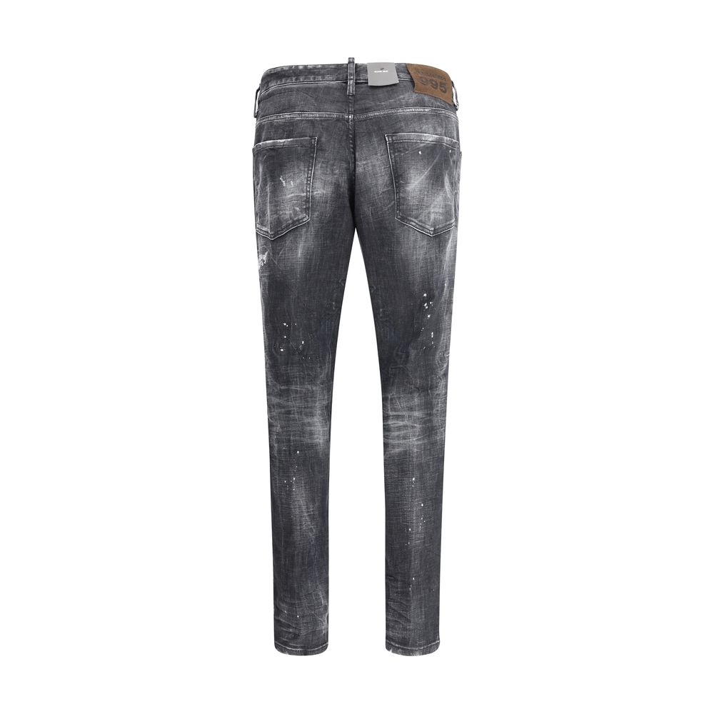 Dsquared² Skate Jeans met Vintage Effect