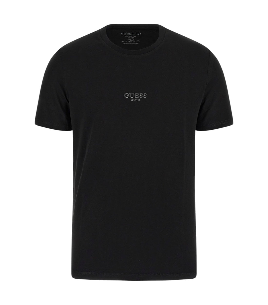 Guess Zwart AIDY Basic T-shirt