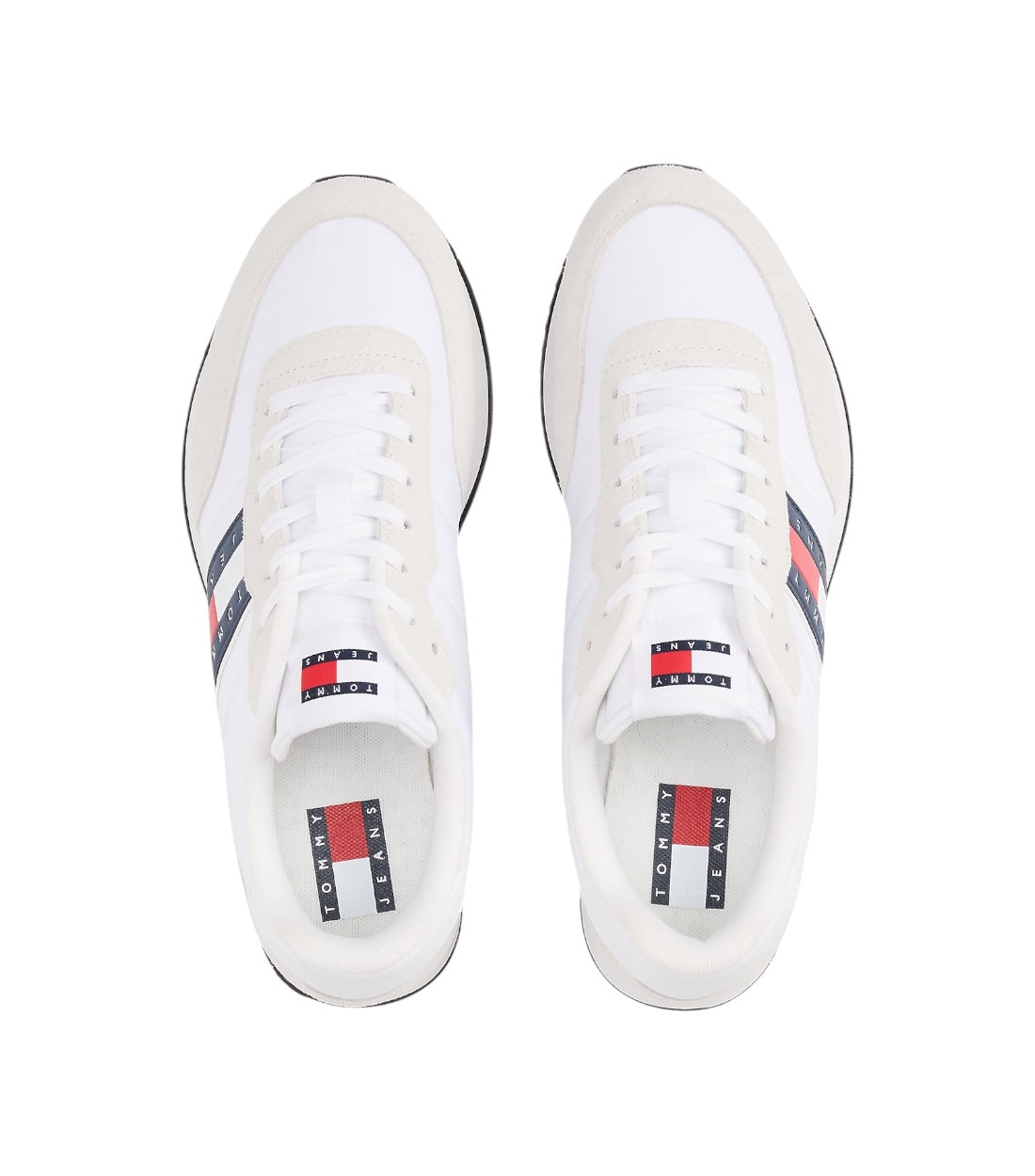 Tommy Hilfiger Jeans Wit Essential Sneaker