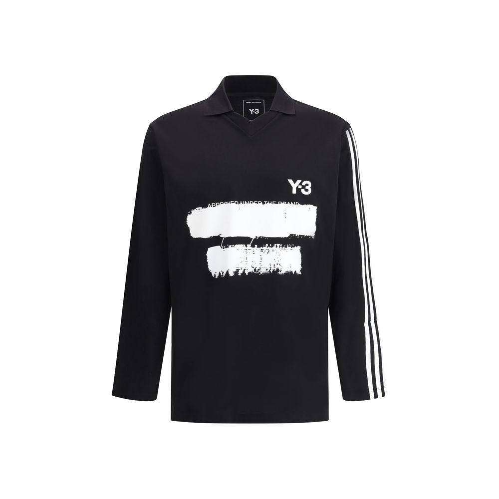 Y-3 Long Sleeve Jersey Met Iconic Bands