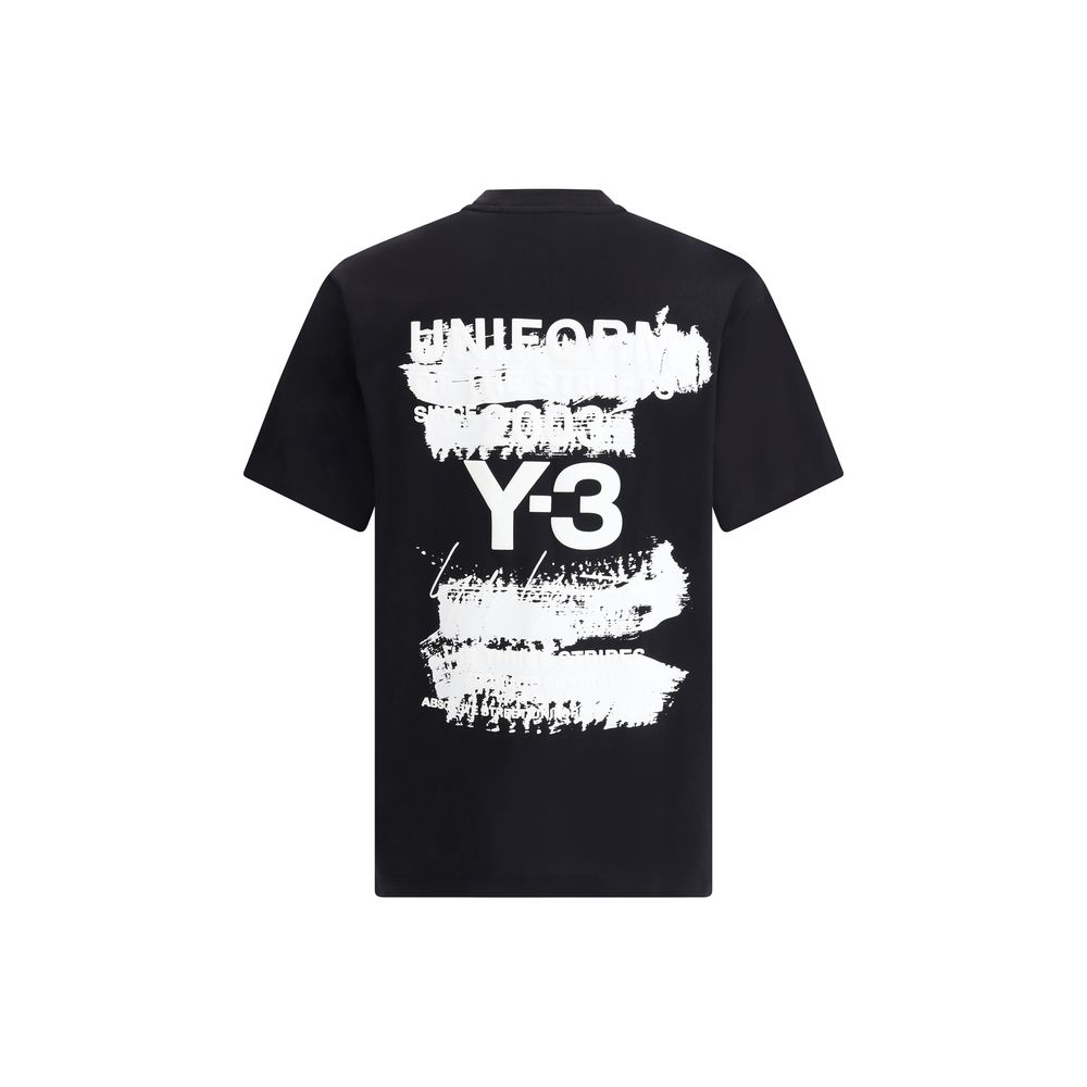 Y-3 T-shirt Met Maxi Print