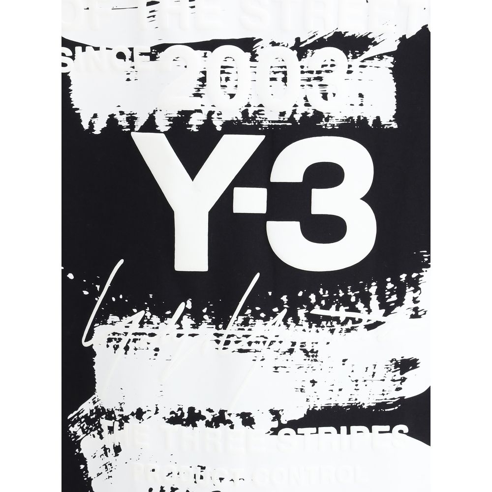 Y-3 T-shirt Met Maxi Print