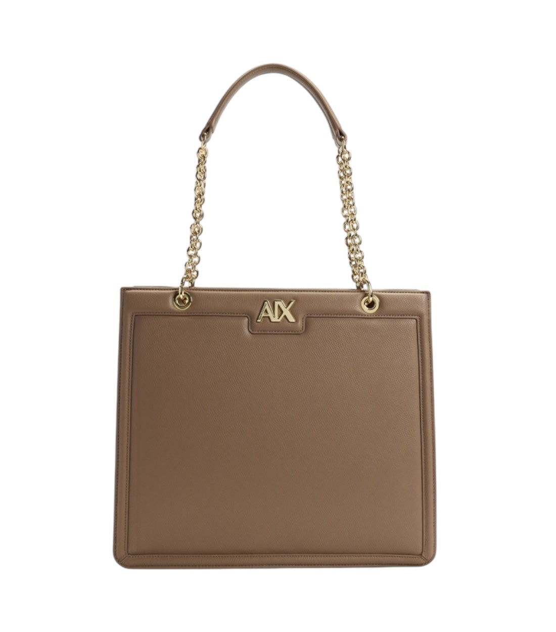 Armani Exchange Beige Madison Tote Tas