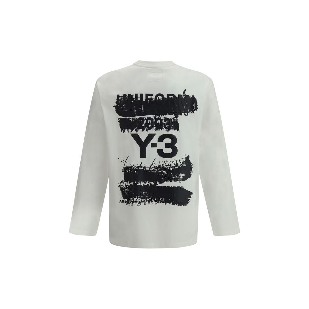 Y-3 Long Sleeve Jersey Met Maxi Print