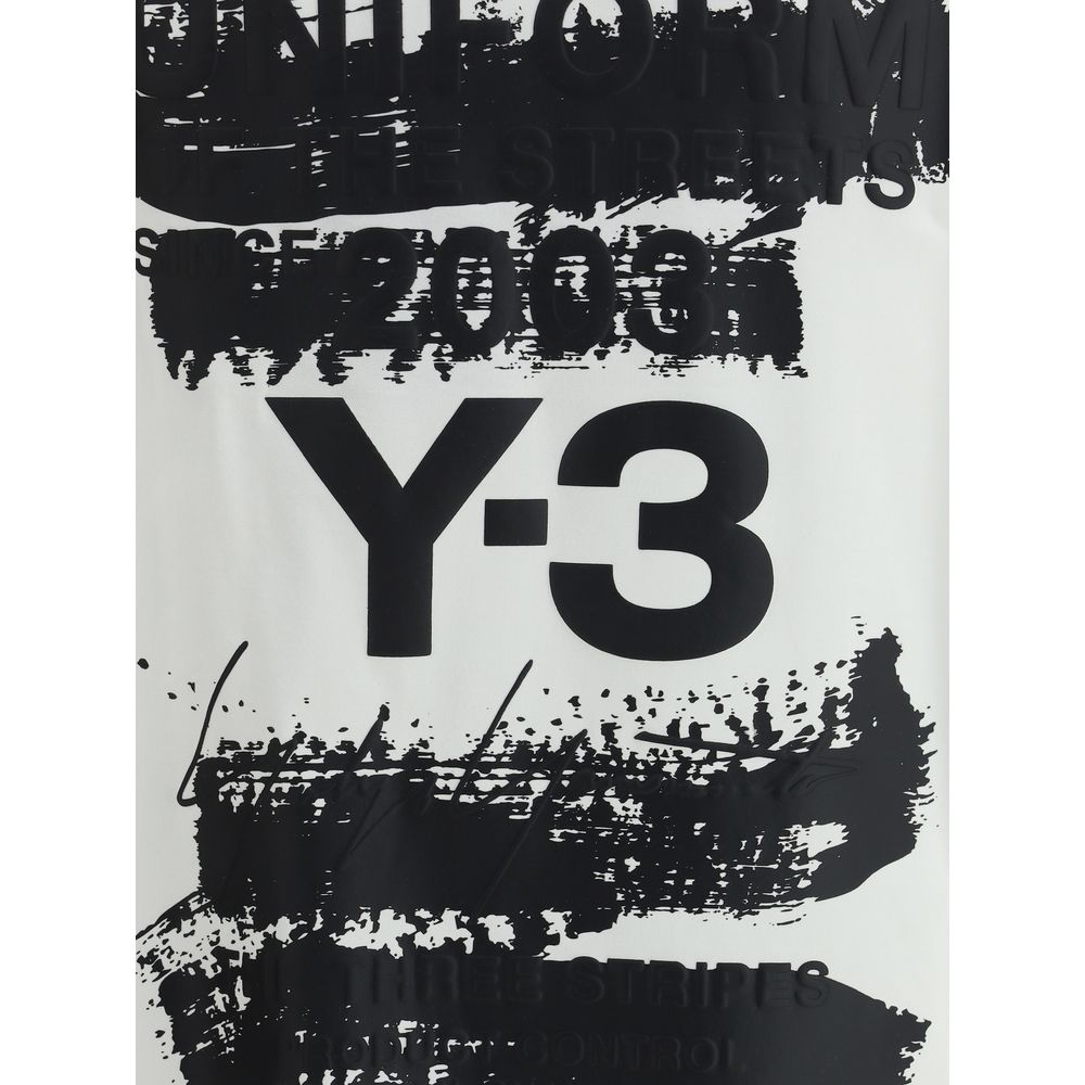 Y-3 Long Sleeve Jersey Met Maxi Print