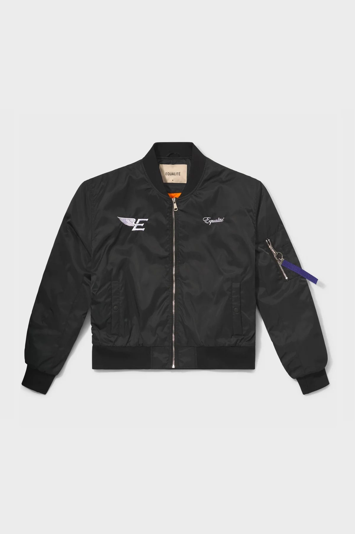 Equalité Essential Bomber Jacket Zwart