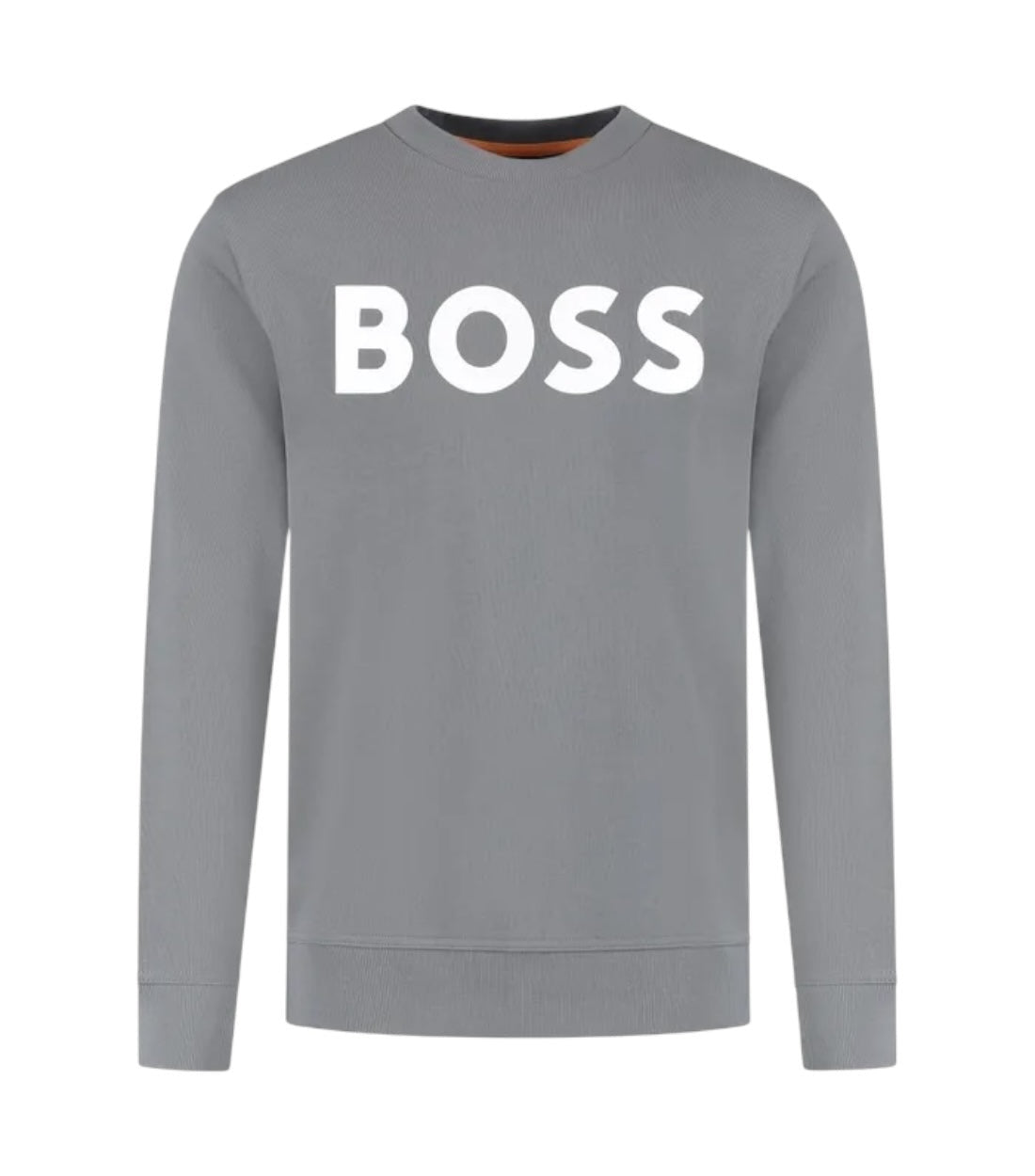 Boss Grijs Sweatshirt Met Logo