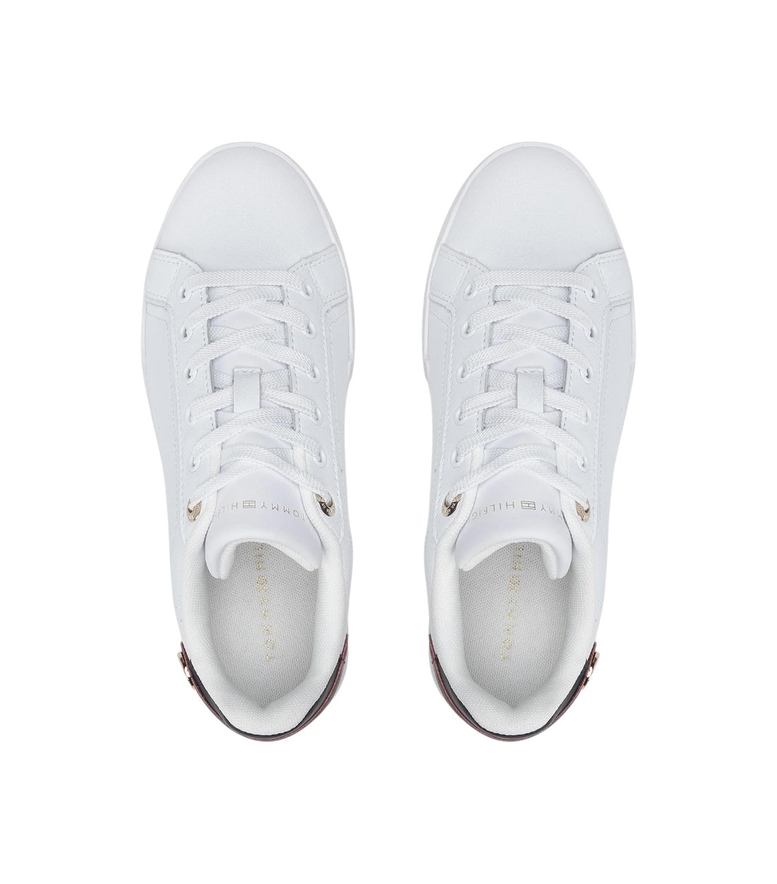 Tommy Hilfiger Eco-Chic Wit Court Sneakers