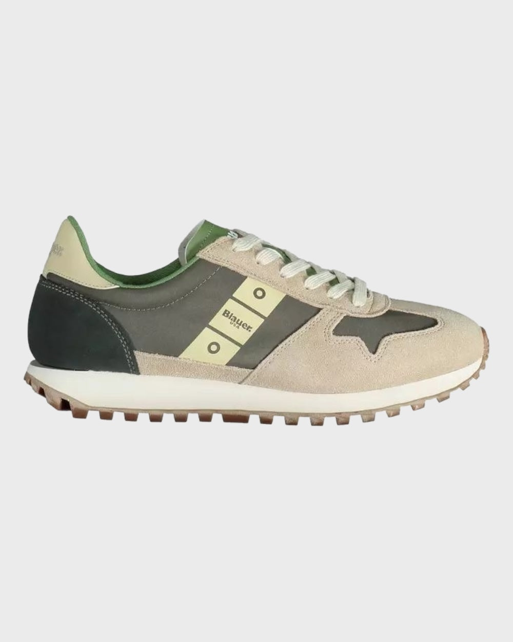 Blauer Beige Heren Sneakers