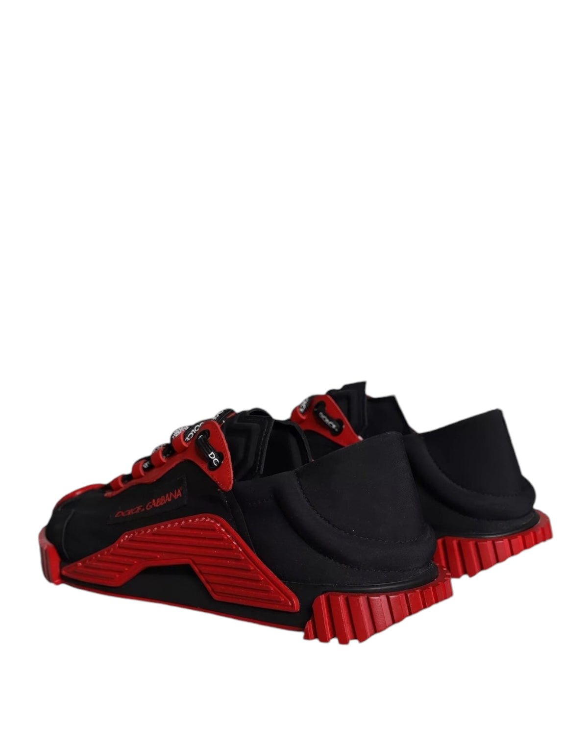 Dolce & Gabbana Zwart Rood NS1 Sneakers