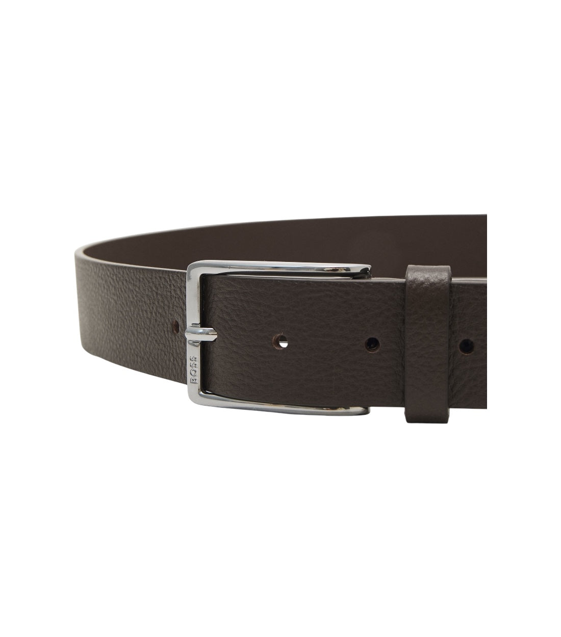 Hugo Boss Bruin Leren Riem