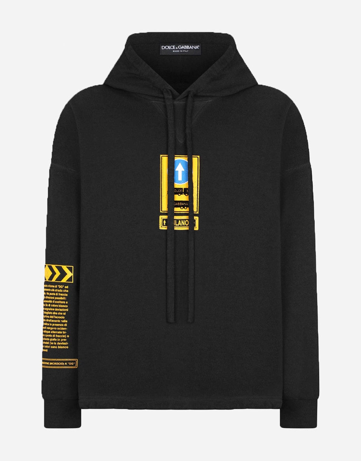 Dolce & Gabbana DG Shield Zwart Hoodie