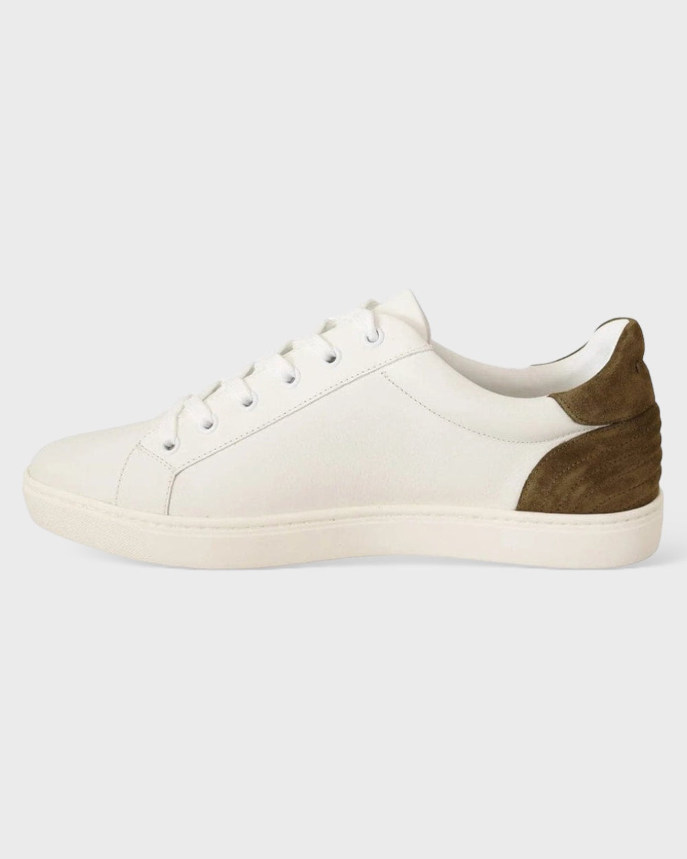 Dolce & Gabbana Wit Suede Leren Sneakers