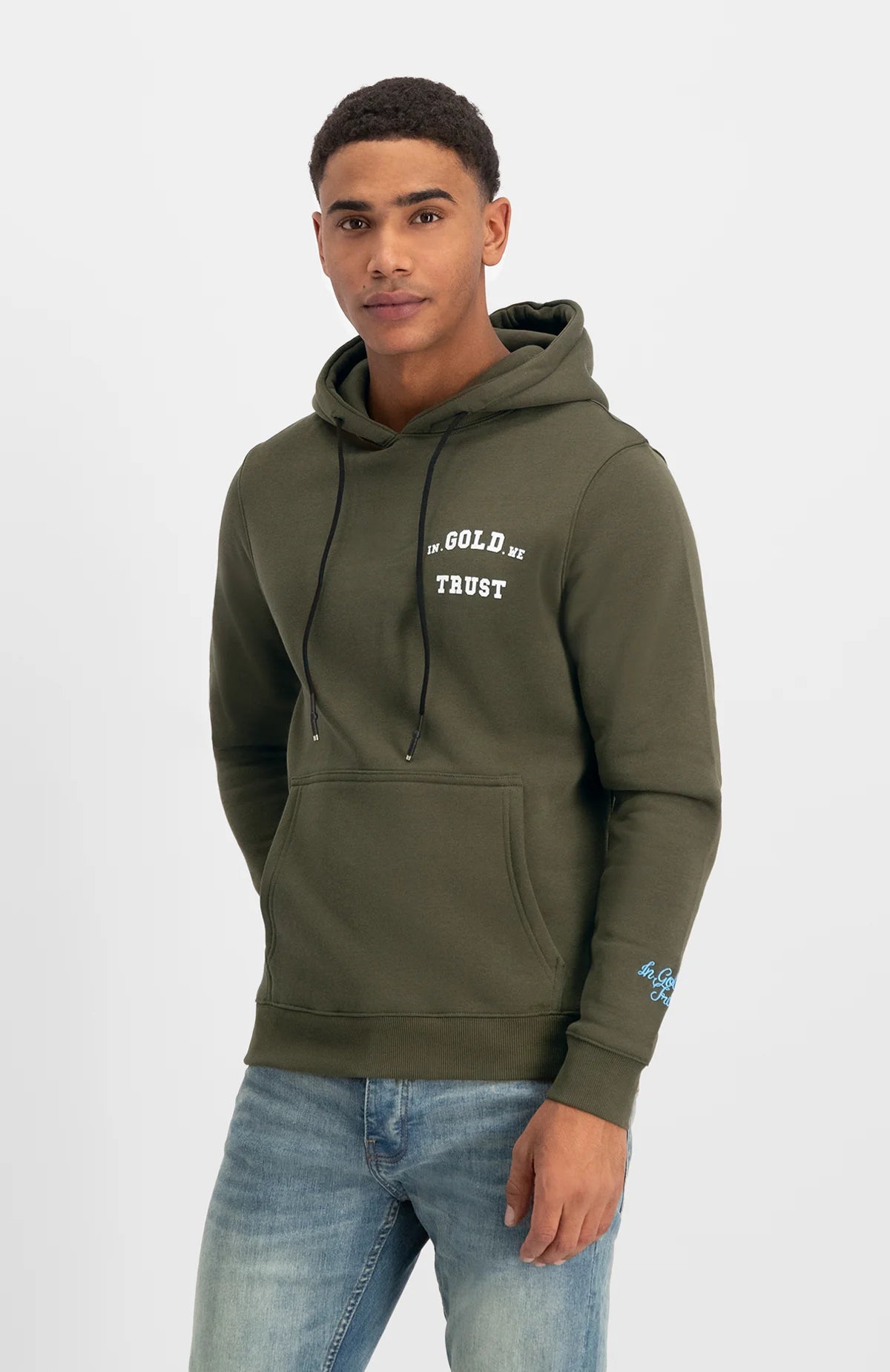 In Gold We Trust The Notorious Hoodie Groen