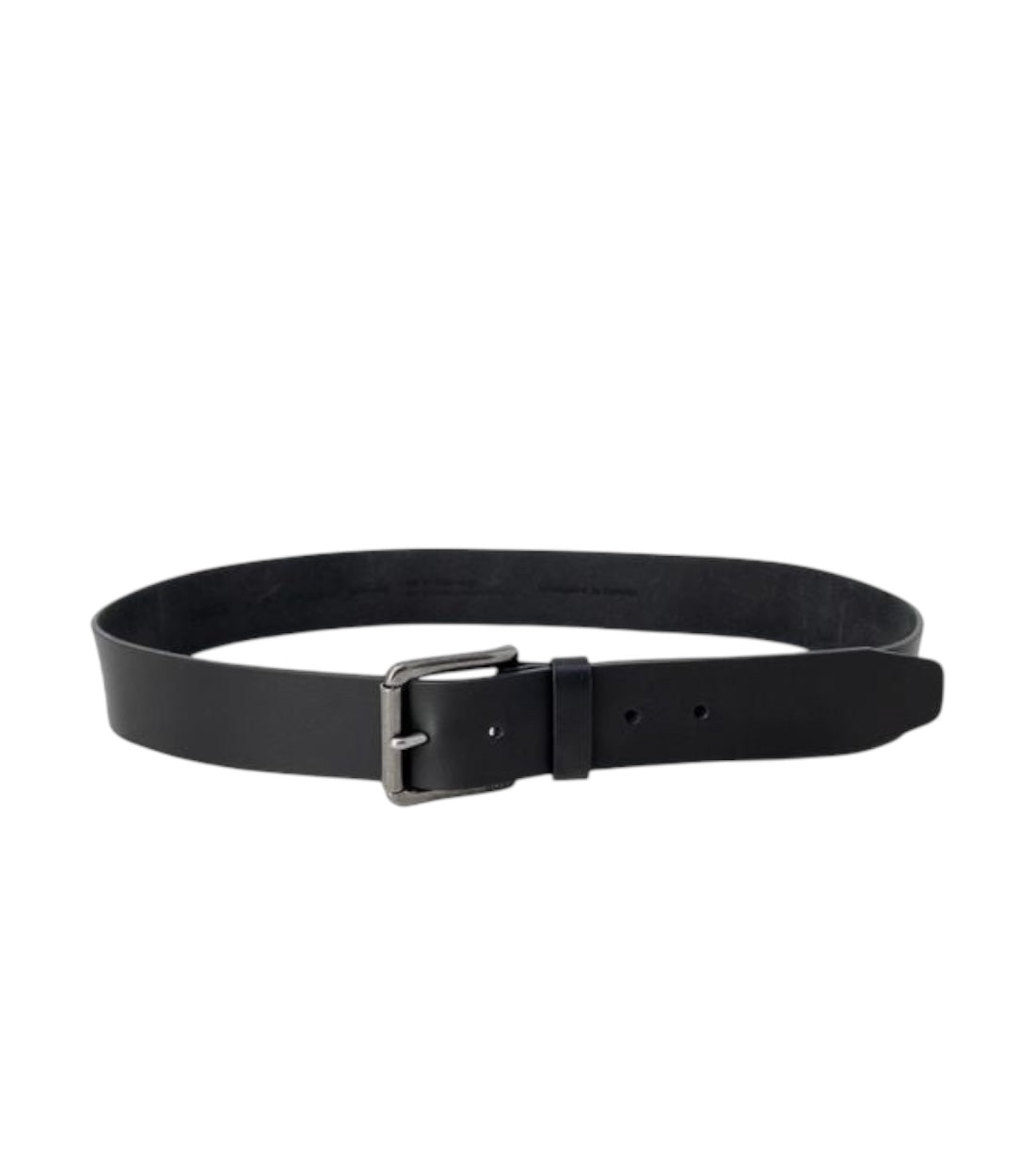 Hugo Boss Zwarte Leren Riem