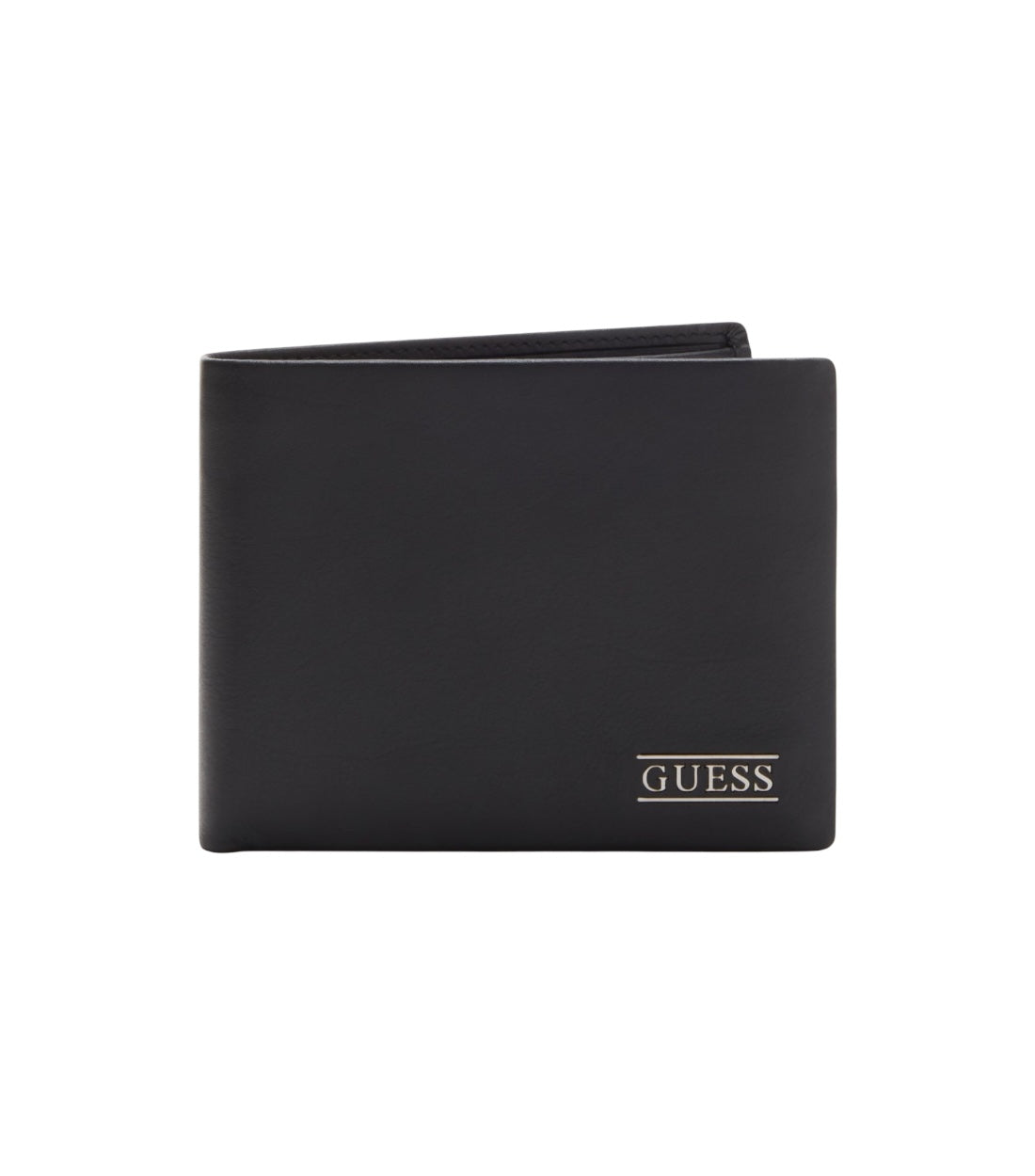 Guess Zwart New Boston Leren Billfold Portemonnee