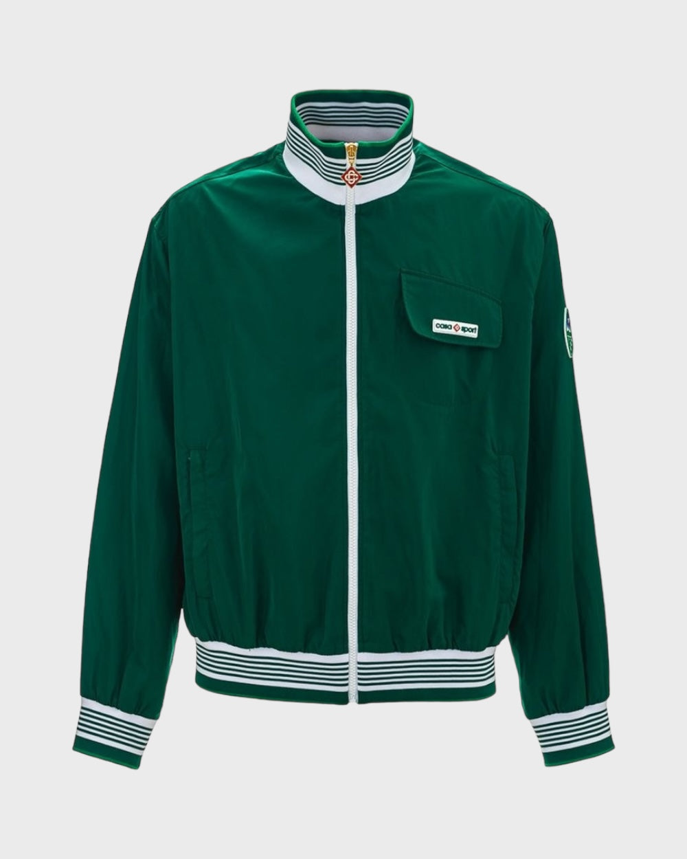 Casablanca | Groen Zipped Jas