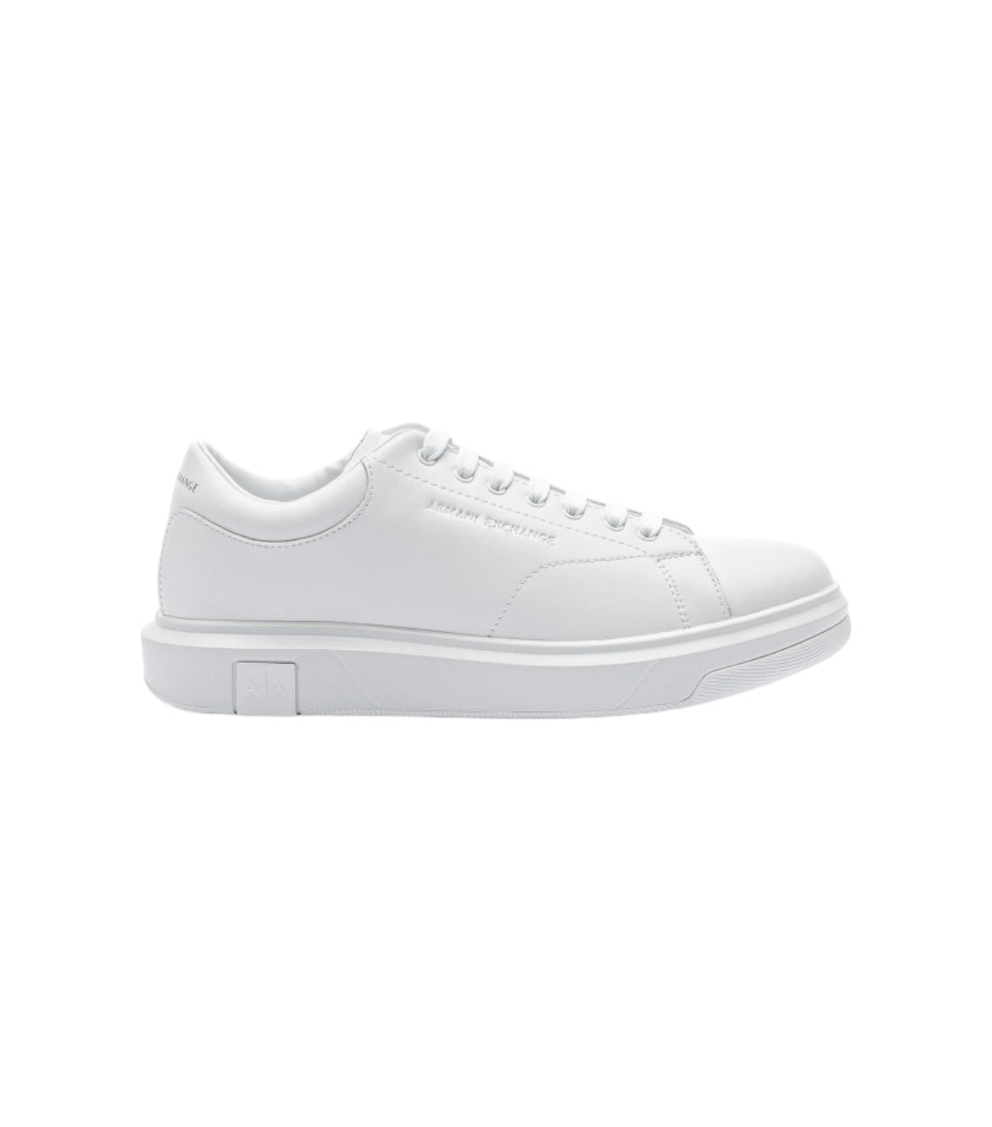 Armani Exchange Witte Sneakers Met Logo