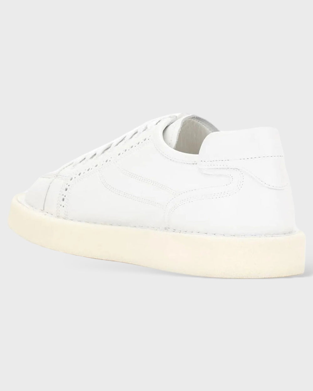 Dolce & Gabbana Wit Leren "Oxford" Sneakers