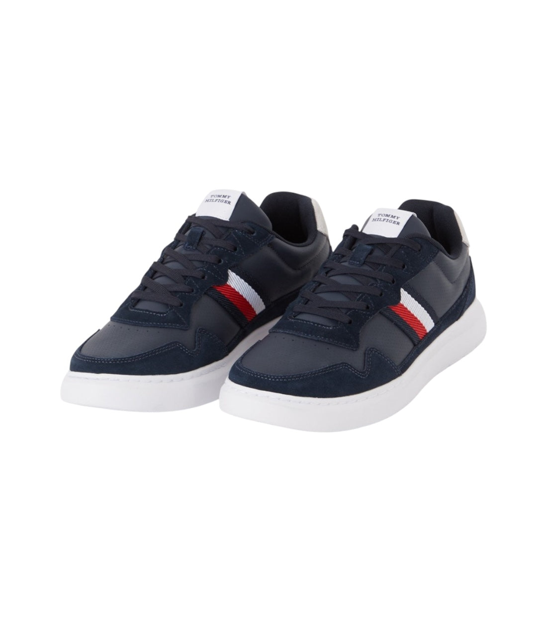 Tommy Hilfiger Blauw Verfijnde Sneakers