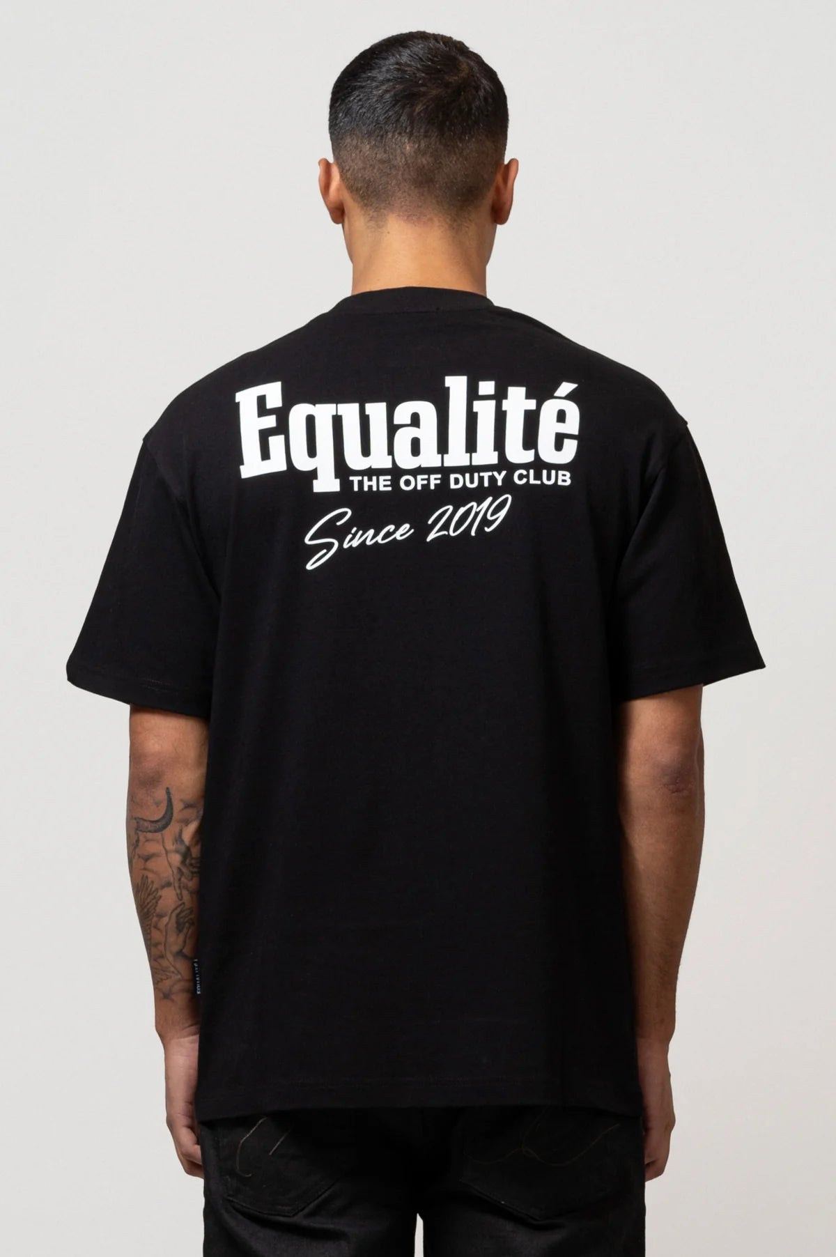 Equalité Racing Club Oversized T-shirt Zwart Unisex