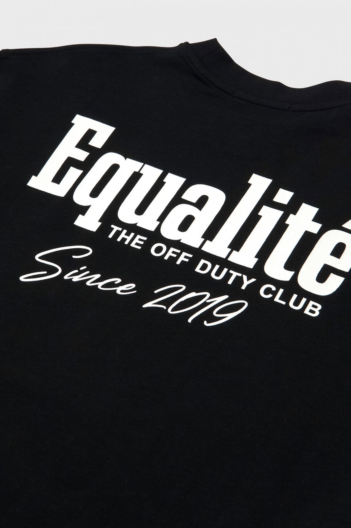 Equalité Racing Club Oversized T-shirt Zwart Unisex