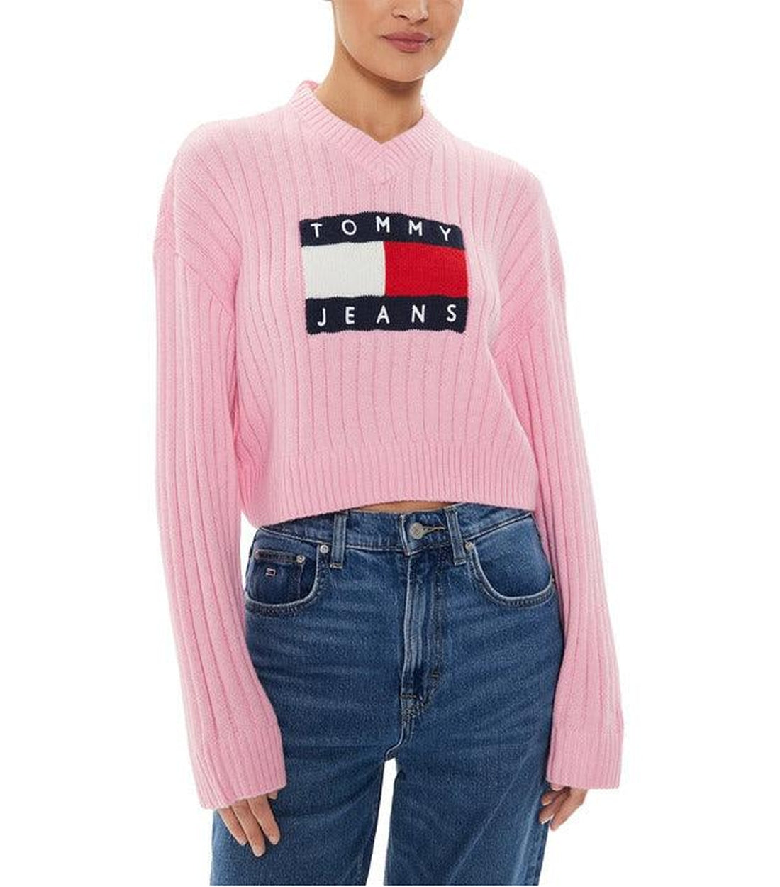 Tommy Hilfiger Roze Trui Dames