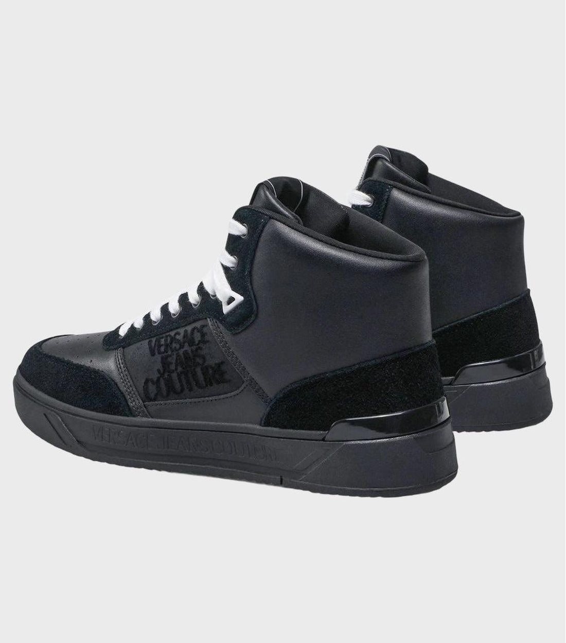 Versace Jeans Couture Zwart Starlight High Top Sneakers