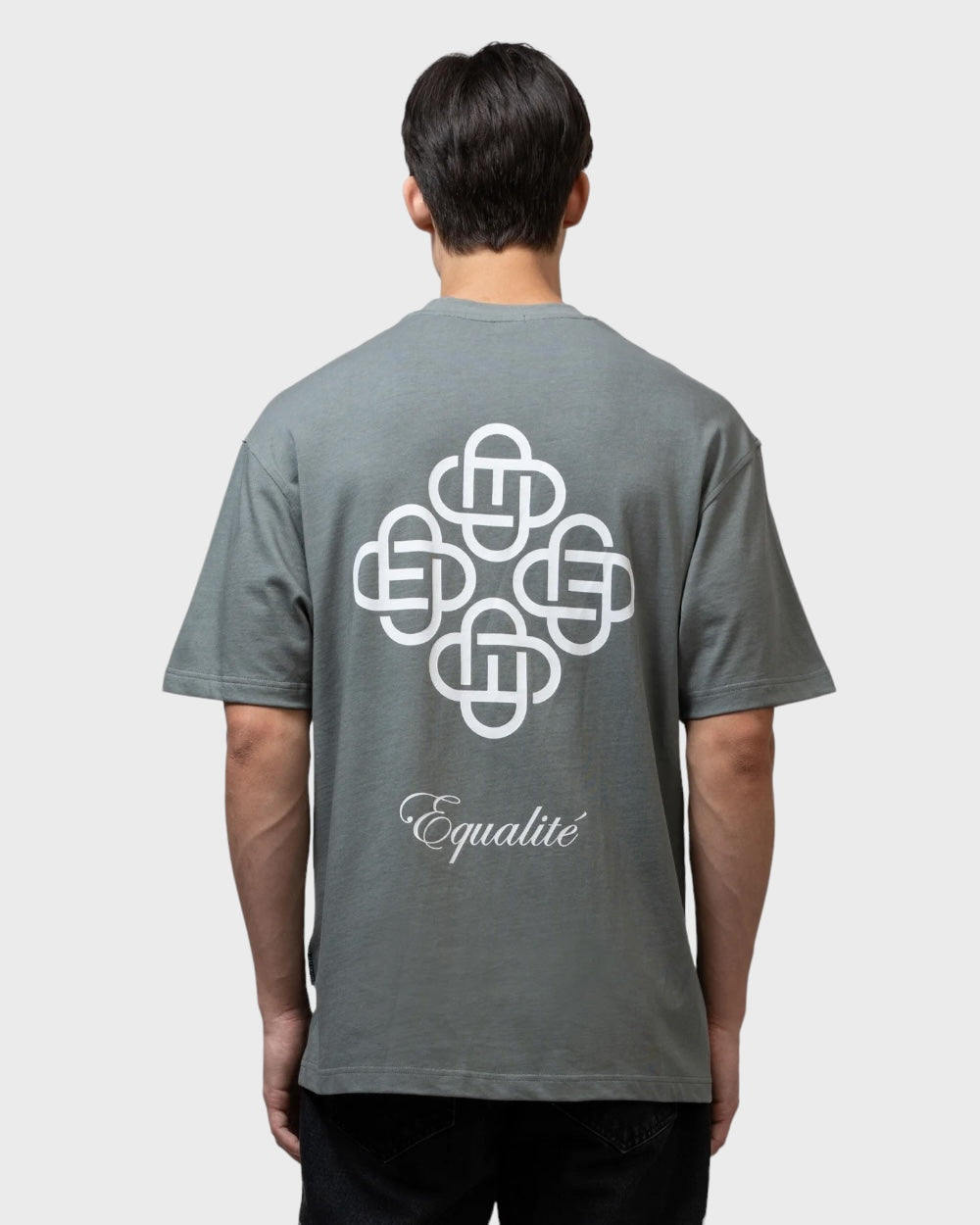 Equalite Symbol Oversized T-shirt Grijs Unisex