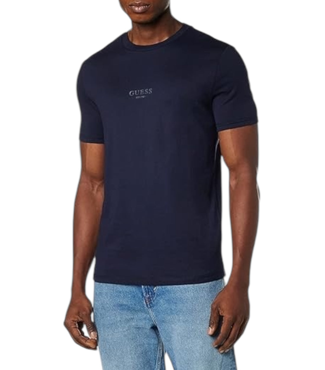 Guess Blauw AIDY Basic T-shirt