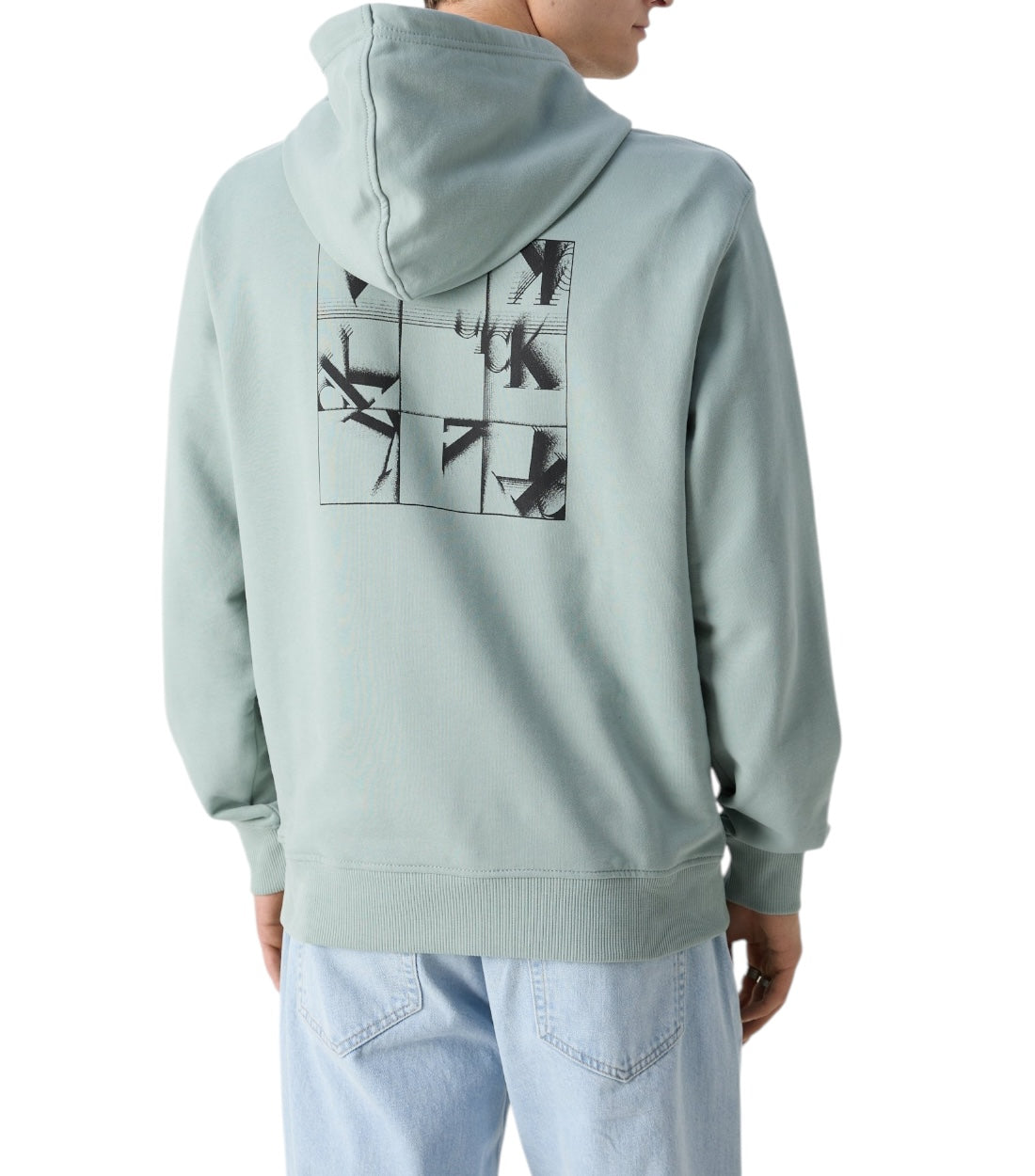 Calvin Klein Jeans Grid Monogram Hoodie