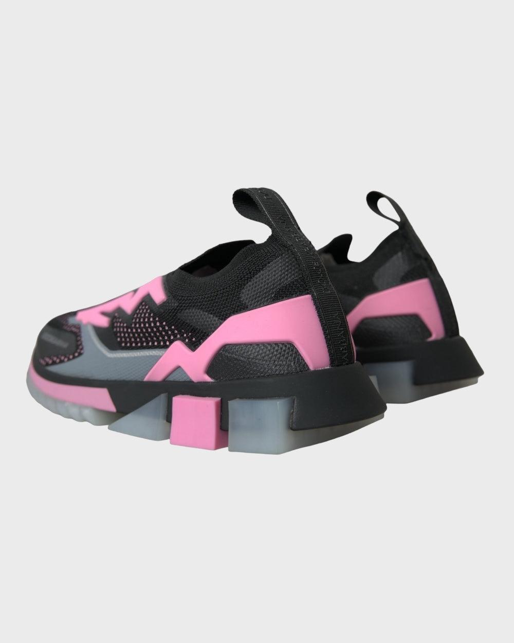 Dolce & Gabbana Sorrento Zwart / Roze Sneakers