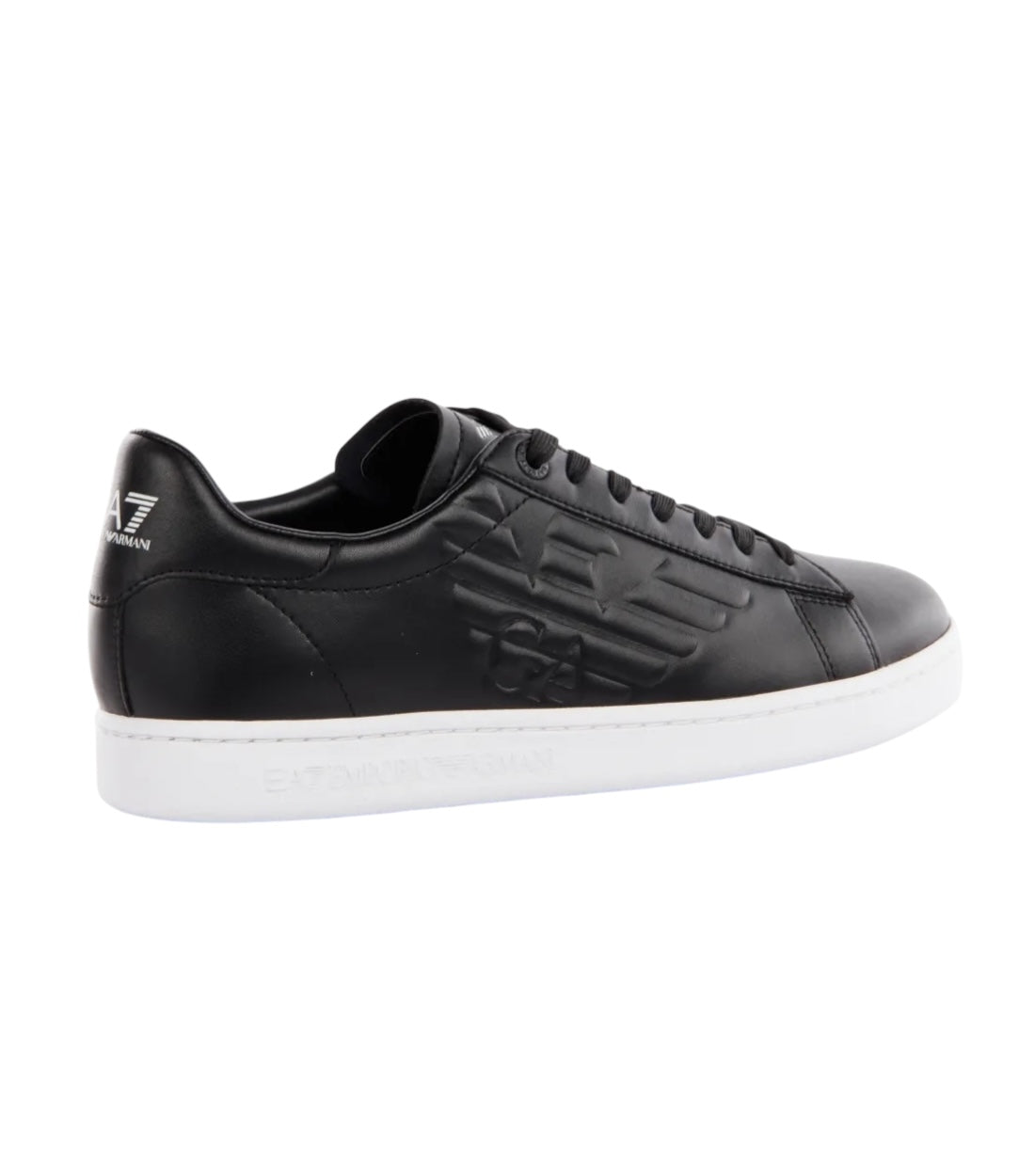 Ea7 Zwart Black GA Eagle Sneakers