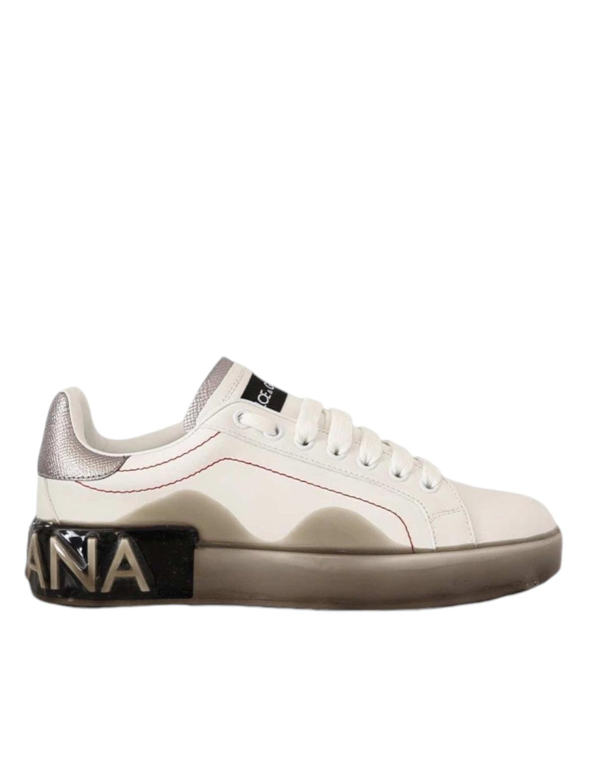 Dolce & Gabbana Wit Smelt Sneakers