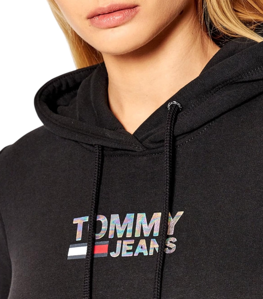 Tommy Hilfiger Jeans Tjw Slim Metal Corp Logo Hoodie Dames